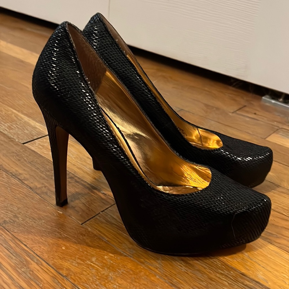 BCBGeneration Black Heels